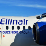 Греческая авиакомпания Ellinair выполняет полёты из Москвы и Ростова в Салоники